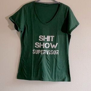 Green Graphic Women's T-Shirt (S.S. Supervisor)
#25.13.05EB